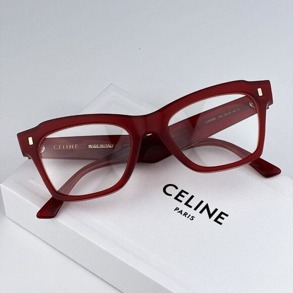 NEW Celine CL40058I 066  Red Butterfly Women Eyeglasses CL 40058I main image 11